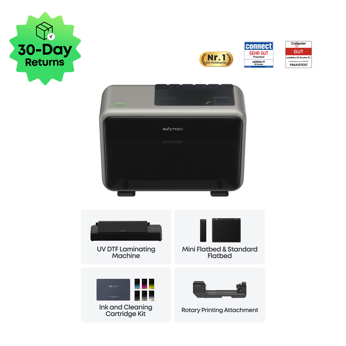 eufyMake E1: the First Personal 3D-Texture UV Printer