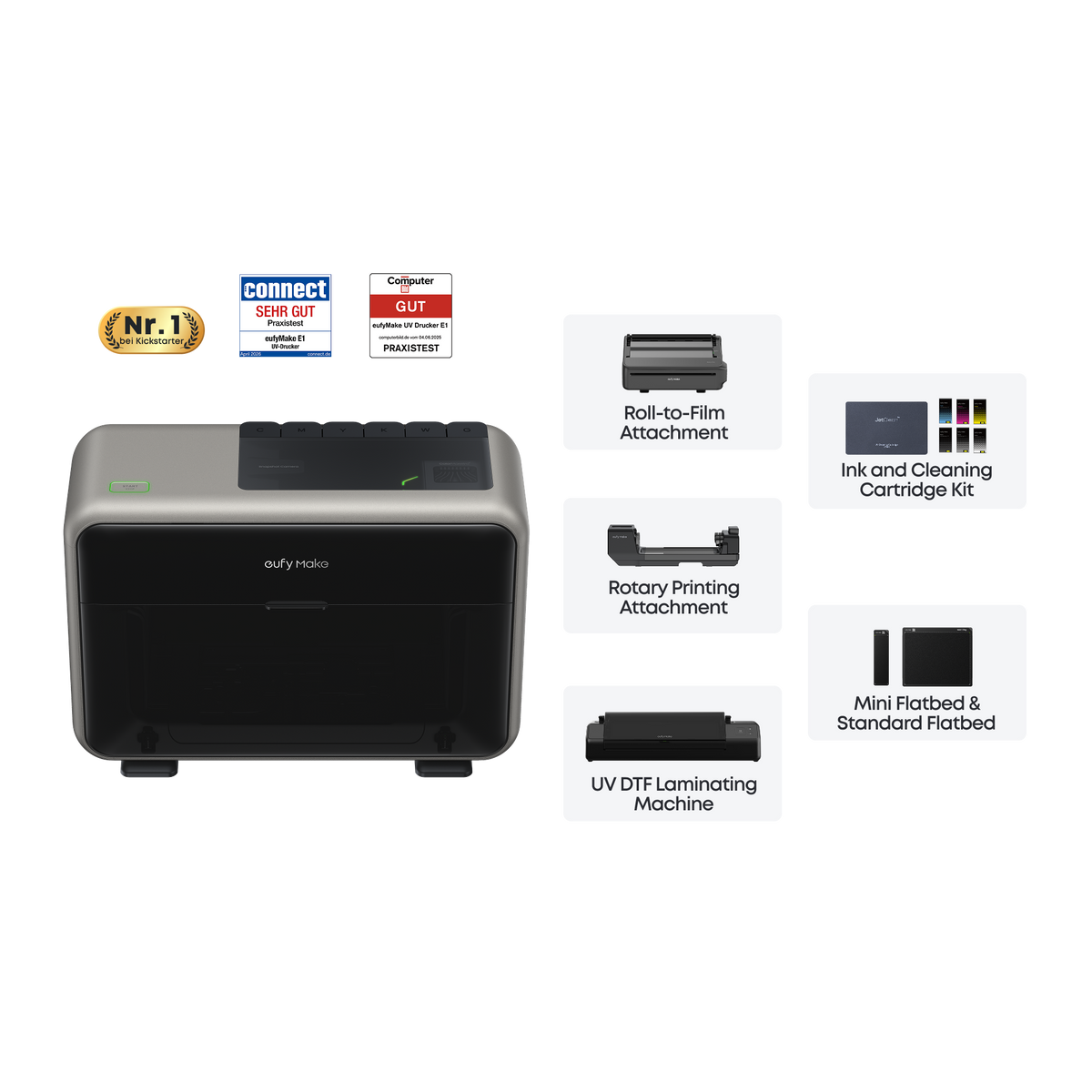 eufyMake E1: the First Personal 3D-Texture UV Printer