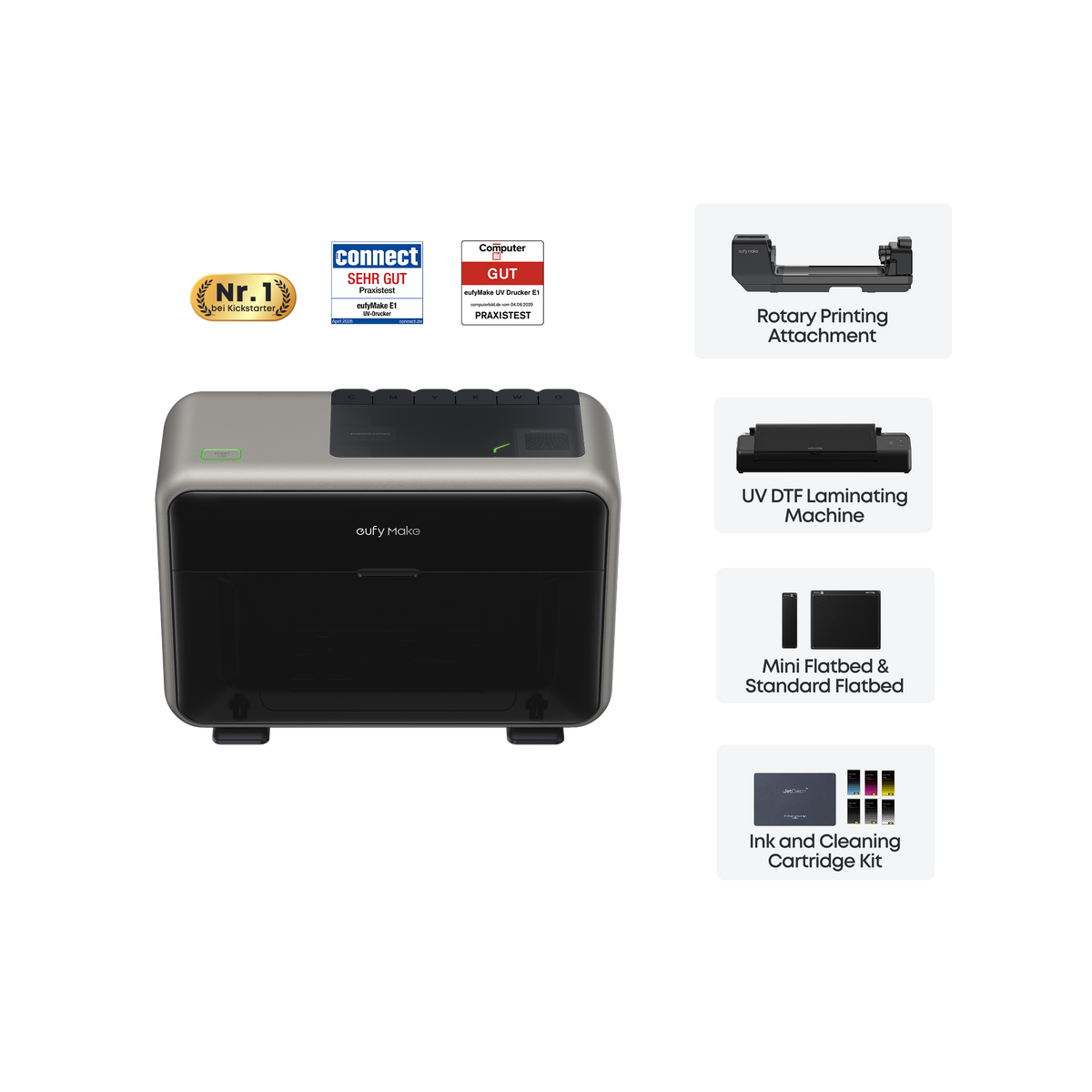 eufyMake E1: the First Personal 3D-Texture UV Printer